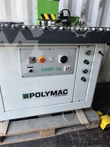 Edgebander Polymac Rubber, like new condition. Polymac Rubber