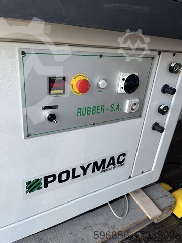 Edgebander Polymac Rubber, like new condition. Polymac Rubber