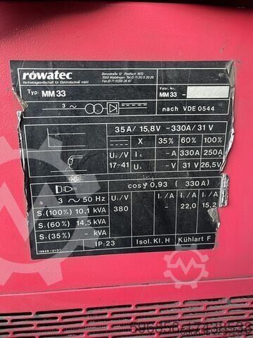 Welding set Rowatec MM33