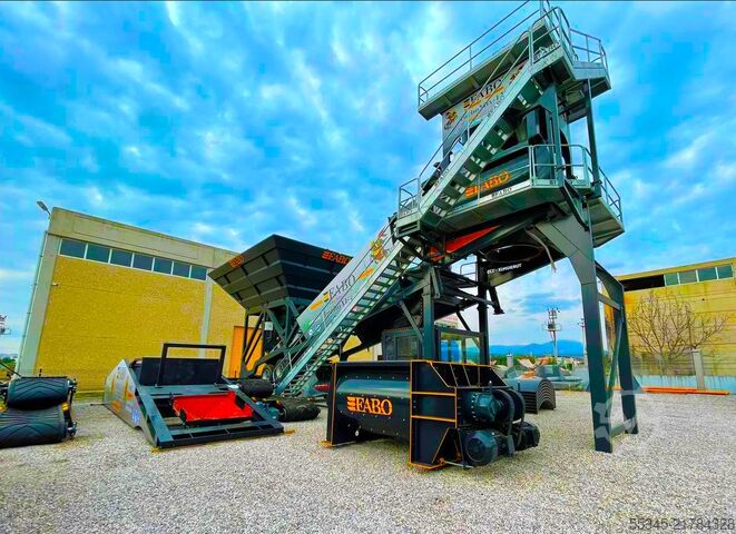 Concrete mixer FABO TWIN SHAFT CONCRETE MIXER TWS 02 TWIN SHAFT CONCRETE MIXER