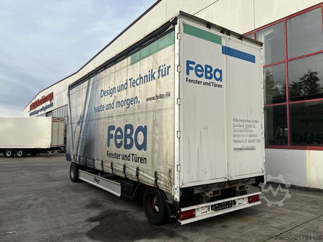 Open trailer with tarp Fliegl ZPS180  2 Achs Jumbo-Planenanhänger