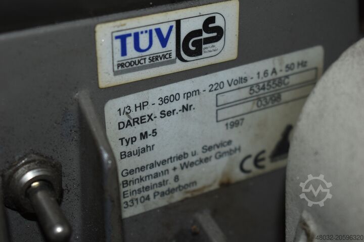 Drill grinder DAREX Bohrerschleifmaschine 1/3 HP Typ M-5