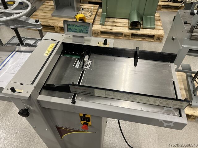 Grooving and perforating machine Automatic creaser Morgana Autocreaser 33