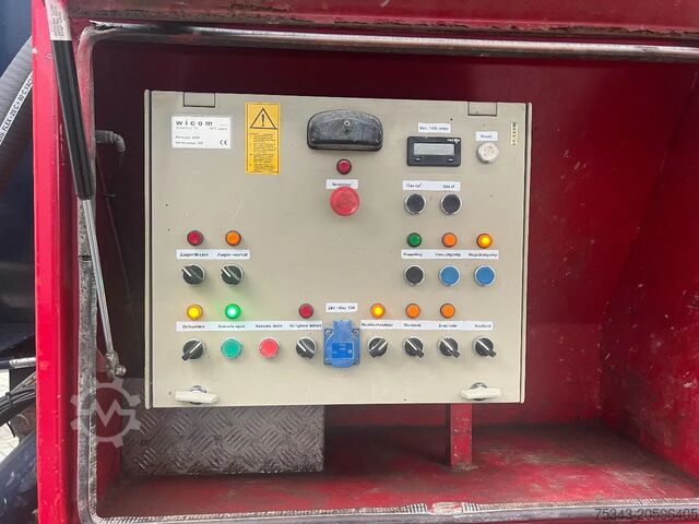 Suction vehicle MAN TGS 33.360 6x4 Wicom Vacüm and high pressure tr...