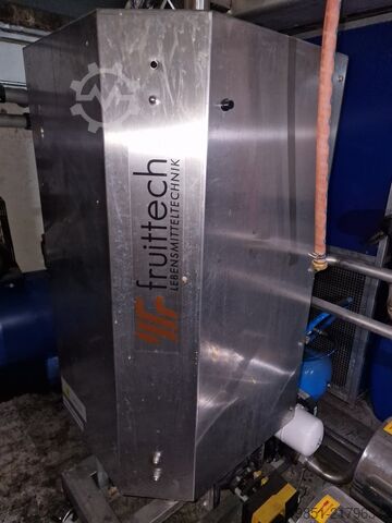 Flash pasteurizer (KZE) / Pasteurizer fruittech KZE500 E beer B