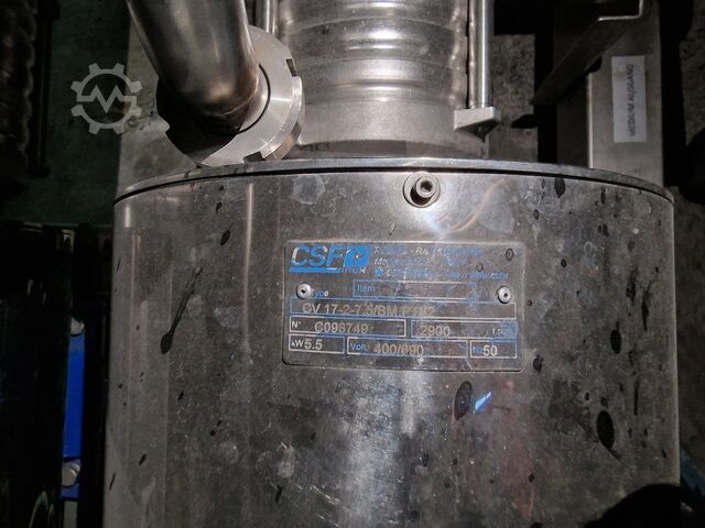 Flash pasteurizer (KZE) / Pasteurizer fruittech KZE500 E beer B