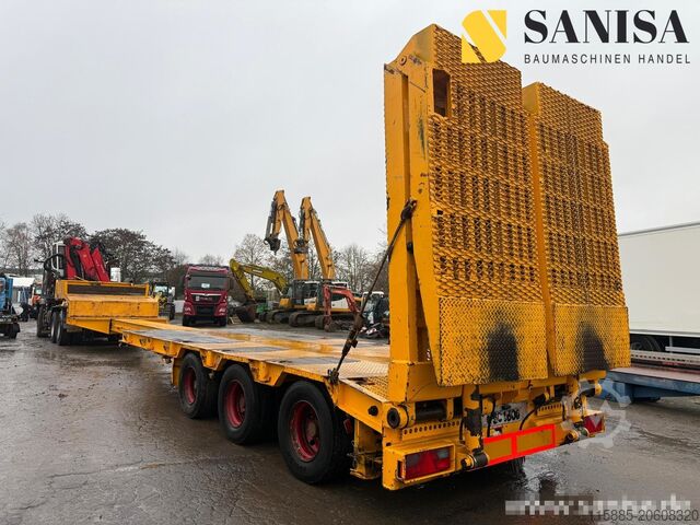 Low loader semi-trailer Goldhofer STZ L3 35/80/Seilwinde/Extendable 5,40 M