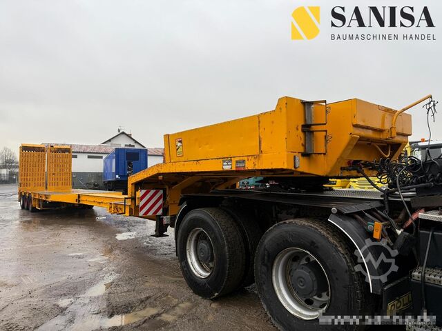 Low loader semi-trailer Goldhofer STZ L3 35/80/Seilwinde/Extendable 5,40 M