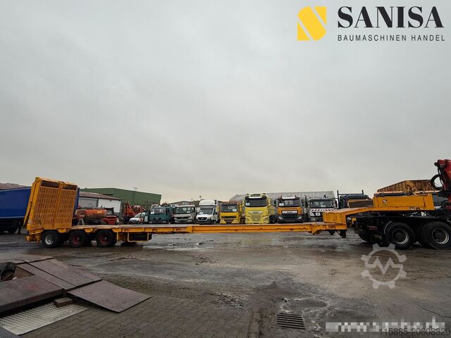 Low loader semi-trailer Goldhofer STZ L3 35/80/Seilwinde/Extendable 5,40 M