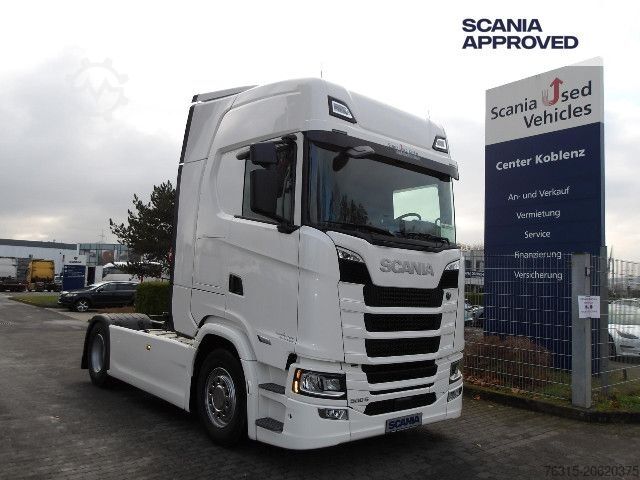 Standard tractor unit Scania S 500 NA - HIGHLINE - 2x TANKs - ACC