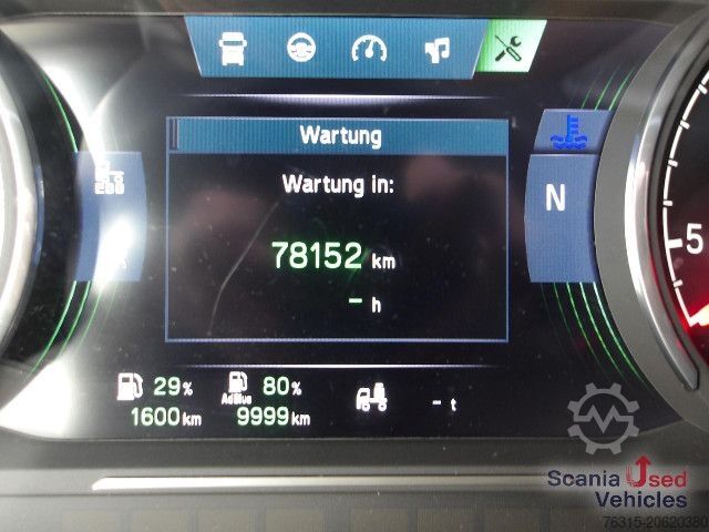 Standard tractor unit Scania S 500 NA - HIGHLINE - 2x TANKs - ACC