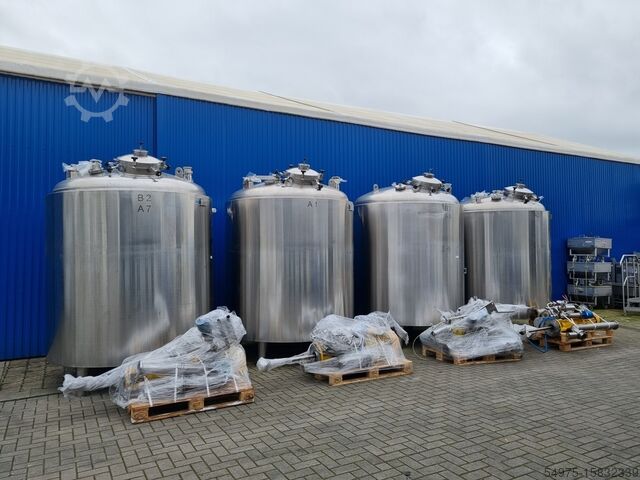 Pressure vessel with Atex agitator Hermann Waldner GmbH&Co 