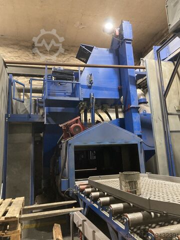 Sandblasting plant Konrad Rump 20-W-1500-4