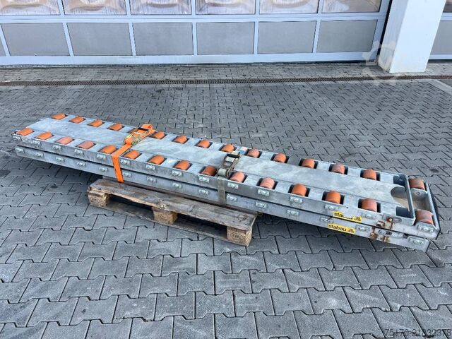 Stabau roller track fork shoes with rollers / 4 tons 2016 Stabau Rollenschienen Gabelschuhe mit Rollen / 4 to 2016