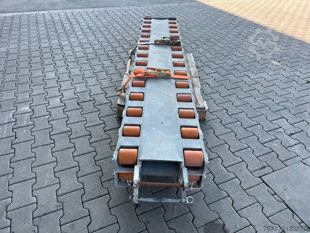 Stabau roller track fork shoes with rollers / 4 tons 2016 Stabau Rollenschienen Gabelschuhe mit Rollen / 4 to 2016
