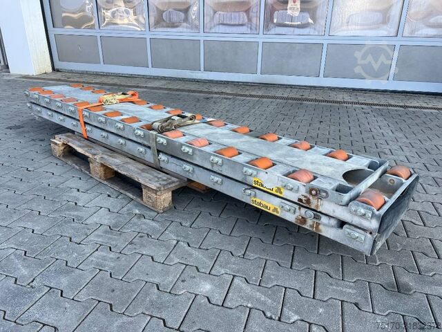 Stabau roller track fork shoes with rollers / 4 tons 2016 Stabau Rollenschienen Gabelschuhe mit Rollen / 4 to 2016