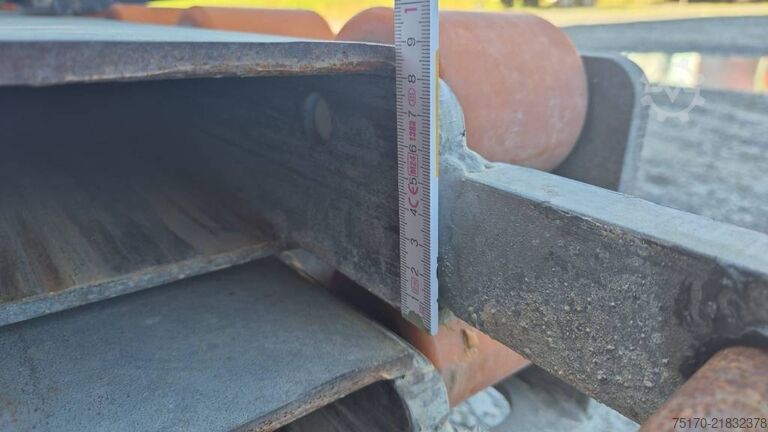 Stabau roller track fork shoes with rollers / 4 tons 2016 Stabau Rollenschienen Gabelschuhe mit Rollen / 4 to 2016
