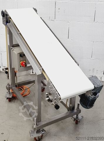 Dough sheeter bm TEC Transportband klappbar