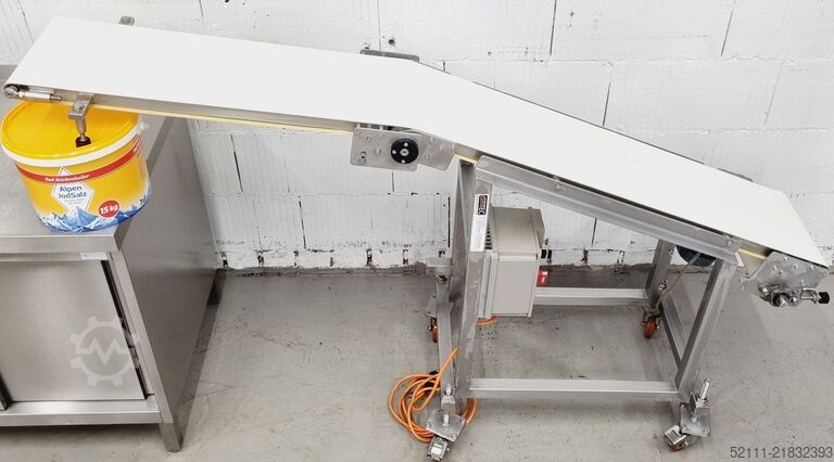 Dough sheeter bm TEC Transportband klappbar