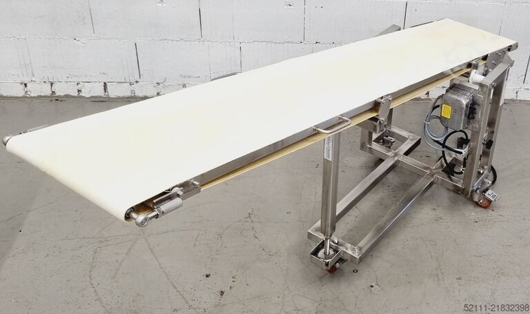 Dough sheeter bm TEC Transportband lang