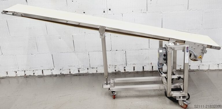 Dough sheeter bm TEC Transportband lang