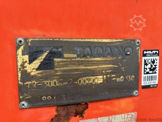 Rough terrain crane Tadano TR 300 EX