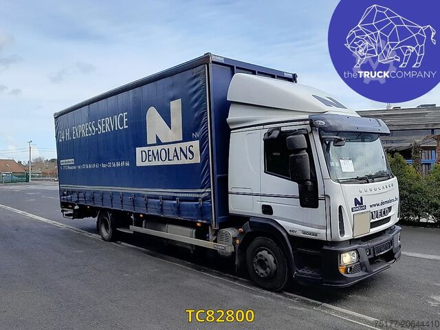 Sliding tarpaulin Iveco EuroCargo 120e25 Euro 5 - ENGINE DAMAGE -