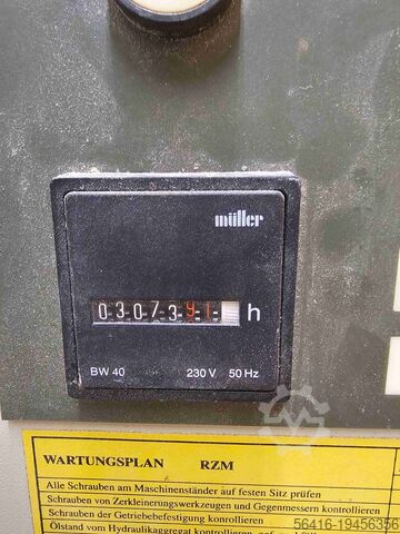 Wood shredder Mawera RZM 200 wenig Betriebsstunden