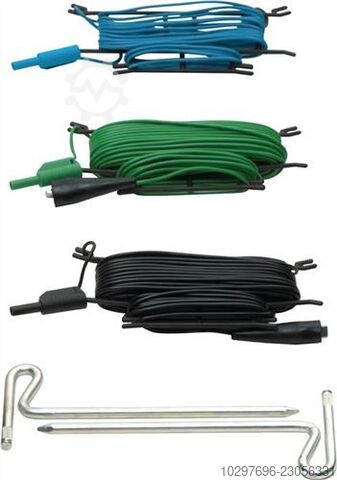 Earthing set, 5-piece, for installation testing – 1 unit Benning 