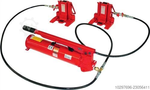 Hydraulic pump for 2 machine jacks - 1 piece  