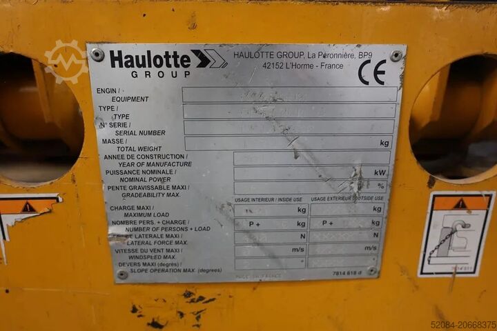 Scherenarbeitsbühne OTIMUM 8 Haulotte OTIMUM 8