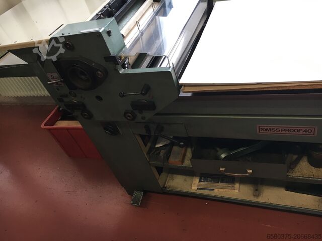 Letterpress machine FAG S-40