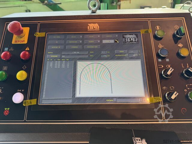Ring & profile bending machine BPR BA 35 CNC