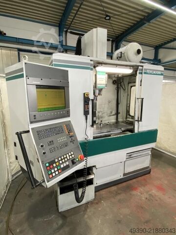 CNC vertical machining center, VMC, BAZ, milling machine, milling, milling center FEHLMANN PICOMAX 60