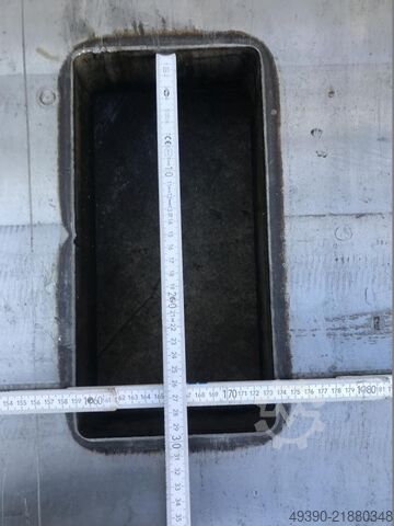 Straightening and welding plate made of steel, solid material; machined steel plate from a tool stee  2980 x 1380 x 74