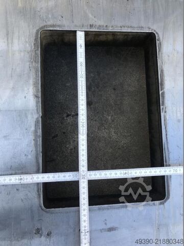 Straightening and welding plate made of steel, solid material; machined steel plate from a tool stee  2980 x 1380 x 74
