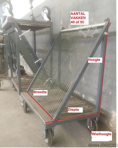 Sortiergestelle für Isolierglas GMI GHT 60