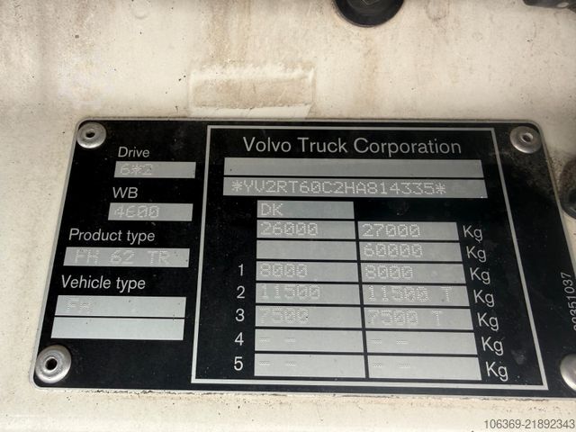 Tipper truck VOLVO FH540 6x2*4 Tipper Ecotop Euro 6