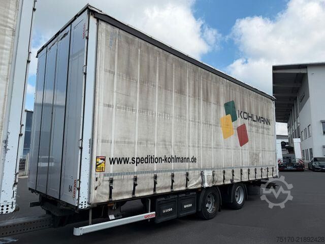 Sliding tarpaulins Wecon APZ 218 BPW Achsen Schiebeverdeck