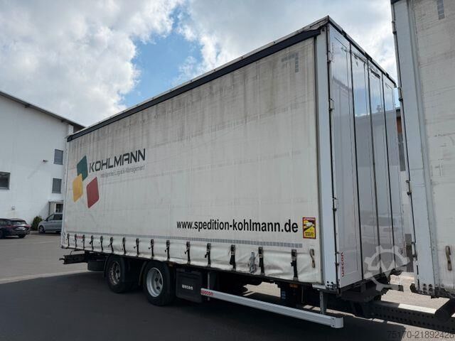 Sliding tarpaulins Wecon APZ 218 BPW Achsen Schiebeverdeck