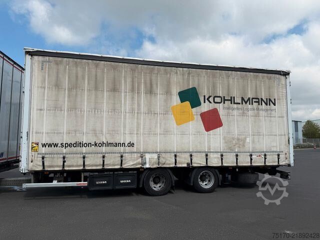 Sliding tarpaulins Wecon APZ 218 BPW Achsen Schiebeverdeck