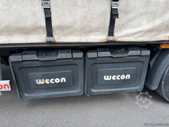 Sliding tarpaulins Wecon APZ 218 BPW Achsen Schiebeverdeck