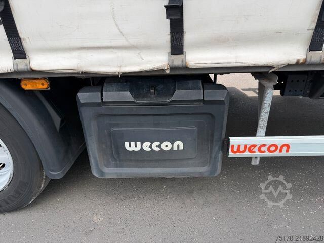 Sliding tarpaulins Wecon APZ 218 BPW Achsen Schiebeverdeck