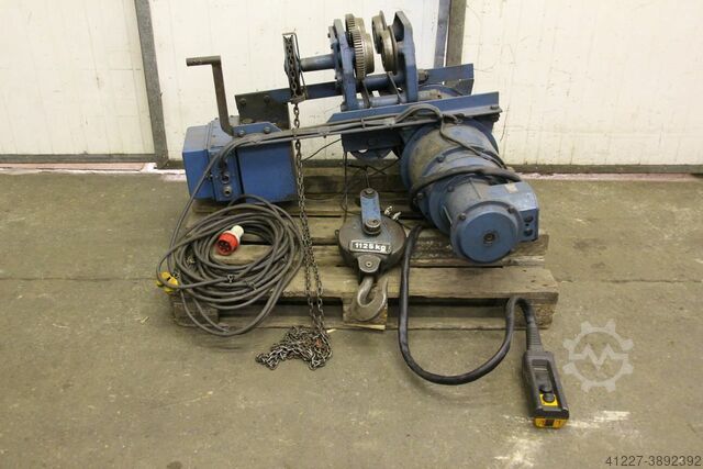 Electric wire rope hoist 1125 kg Demag 0,71/4