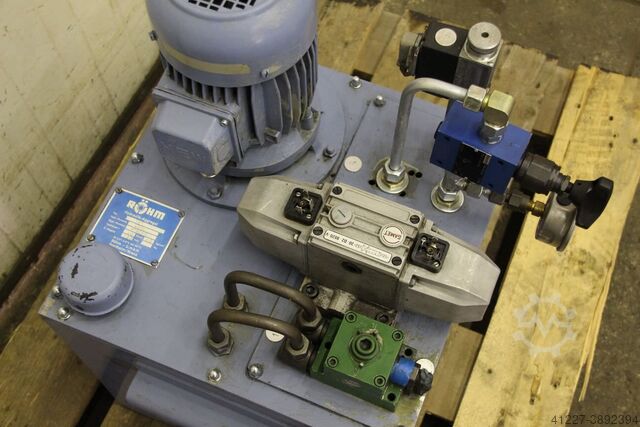 Hydraulikaggregat für Kraftspannfutter Röhm 1E1