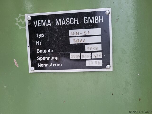Surface planer Vema AHM 52