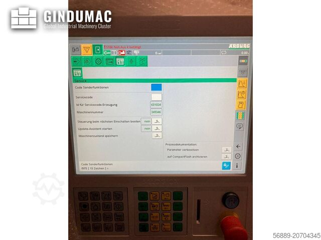 Hydraulische Spritzgießmaschine Arburg ALLROUNDER 1200 t 1000 - 400