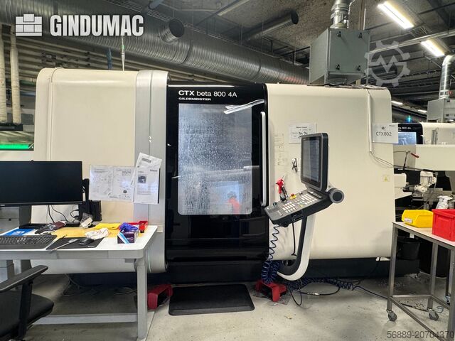Horizontal-Drehmaschine DMG MORI CTX Beta 800 4a