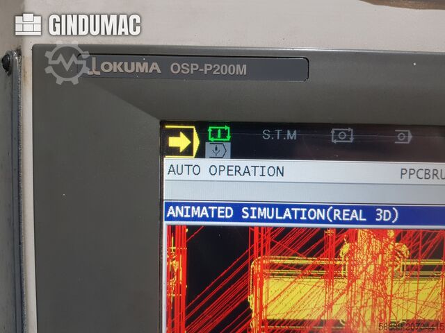 Horizontal-Bearbeitungszentrum Okuma MA-400HA + 6APC