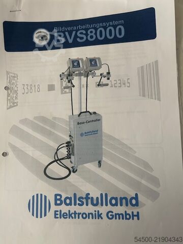 BVS 8000 Balsfulland Elektronik GmbH Kamerasystem